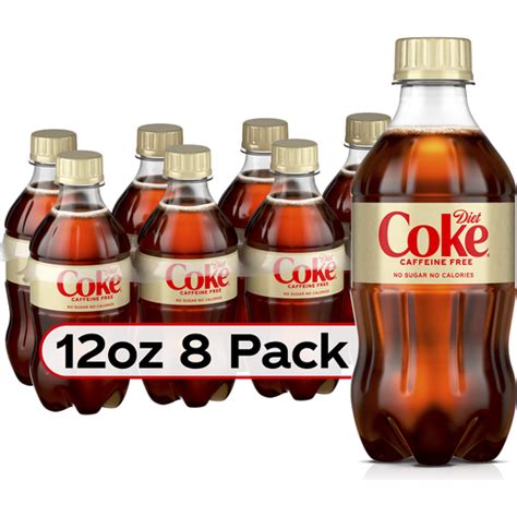 Diet Coke Caffeine-Free Bottles, 12 fl oz, 8 Pack | Buehler's