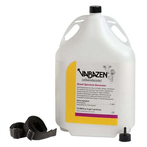 Valbazen Suspension 113.6mg Oral Dewormer Sheep Cattle 5 Liter | eBay