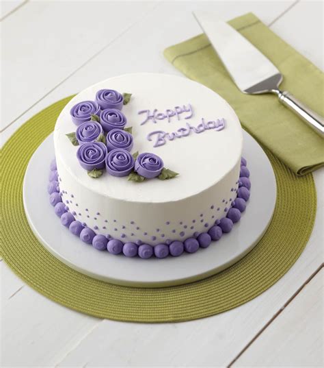 Vivid Violet Roses Cake - JoAnn | Jo-Ann | Creative cake decorating, Cake, Creative cakes