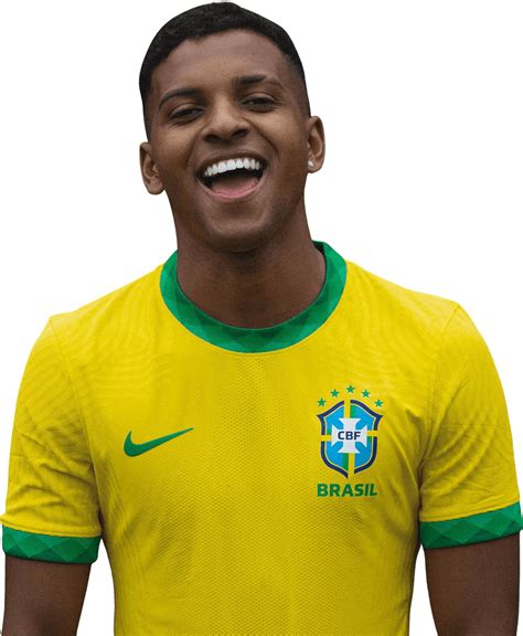 Rodrygo Goes Brazil football render - FootyRenders