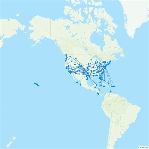 Southwest Airlines routes 2024 – map with all flights - Flight Routes