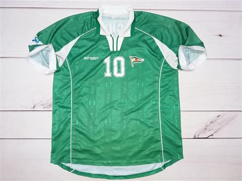 Lechia Gdansk Home football shirt 2000 - 2001.