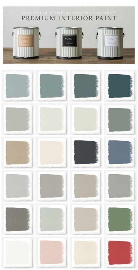 New Magnolia Home Paint Collection (With images) | Magnolia homes paint ...