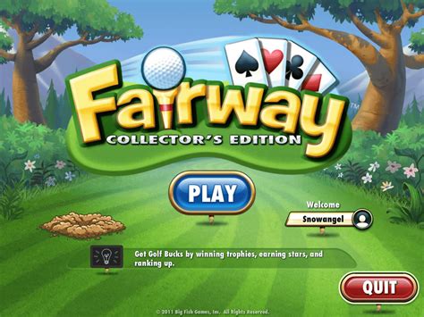 Fairway Solitaire - Freegamest By Snowangel