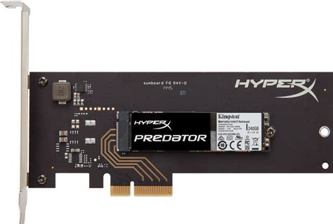 Kinston unveils HyperX PCIe/M.2 SSD with 1.40GB/s read speed | KitGuru