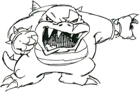 File:Big Mouth Koopa concept art 01.jpg - Super Mario Wiki, the Mario encyclopedia