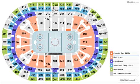 Montreal Canadiens Seating Chart | wordacross.net