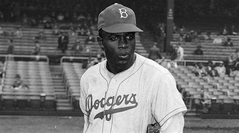 Jackie Robinson - The First Black Major League Baseball Player.