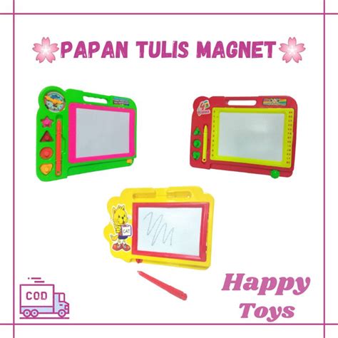 Jual Mainan Papan Tulis Magnet Magic Board Magnetic Board Murah Papan Tulis Yang Bisa Dihapus ...