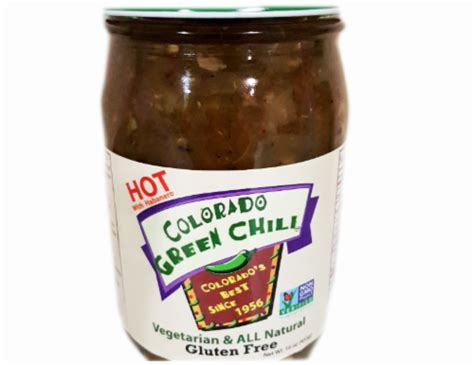 Colorado Green Chili® Hot Green Chili Sauce, 16 oz - City Market