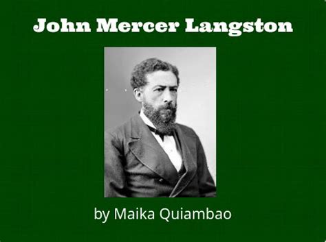 "John Mercer Langston" - Free stories online. Create books for kids ...