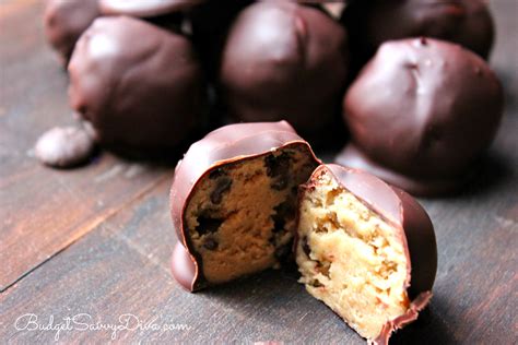 Chocolate Covered Cookie Dough Balls Recipe - Budget Savvy Diva