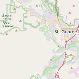 St George Utah Map - Metro Map