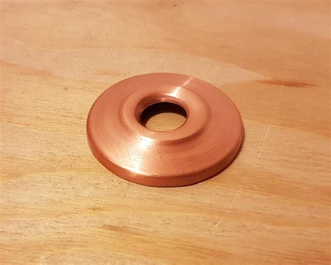 Standard 1/2 Copper Pipe Flange - Etsy Canada