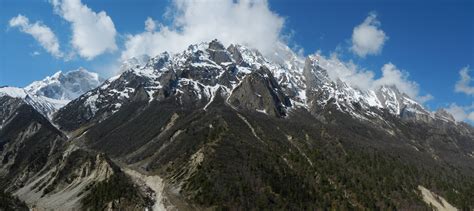 Elevation of Meru Peak, Uttarakhand, India - Topographic Map - Altitude Map