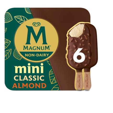 Magnum Non-Dairy Frozen Dessert Bar Mini Classic & Almond, 11.1 oz ...