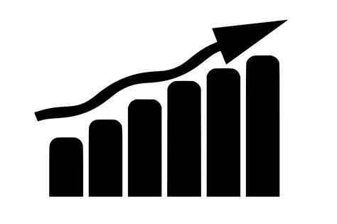 SVG > bar graph chart arrow - Free SVG Image & Icon. | SVG Silh