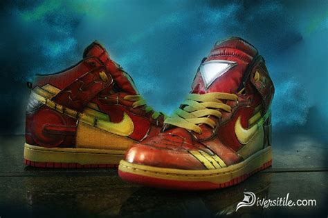 Custom Iron Man Sneakers