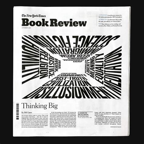 Just the cover of The New York Times Book Review. For a review by some ...