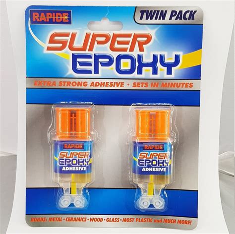 Epoxy Two Part Glue 2 X 6ml Tubes - Etsy UK