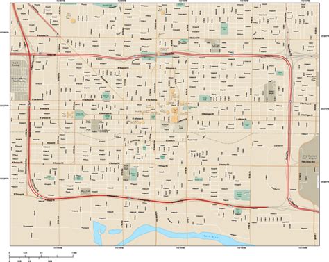 Downtown Phoenix Neighborhoods Map