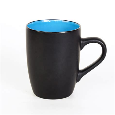 Custom Matte Black Coffee Mugs – Ideal