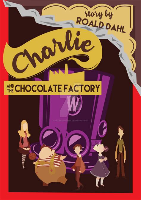 Charlie and the Chocolate Factory Book Cover | Chocolate factory ...