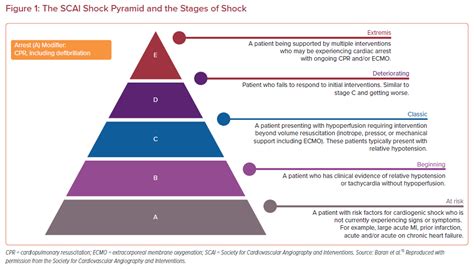 Review of the SCAI classification of cardiogenic shock