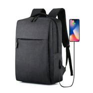 Lvelia Travel Laptop Backpack, Business Slim Durable Backpack with USB Charging Port,Water ...
