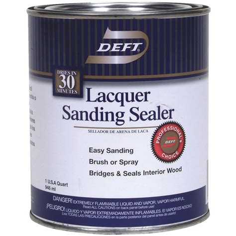 Deft 015-04 1 qt. Lacquer Sanding Sealer - Walmart.com - Walmart.com