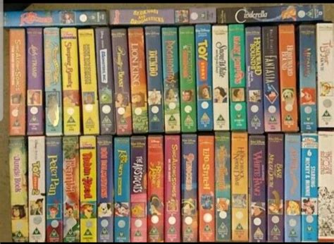 41 Walt Disney vhs tapes in great condition | in Kirkcaldy, Fife | Gumtree