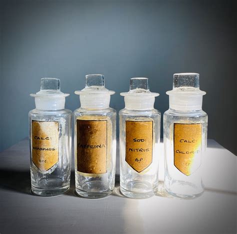 Apothecary Pharmaceutical Bottles | Strode & Co