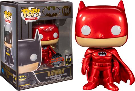 Batman Red Metallic Funko Pop Vinyl 80th Anniversary – Pops U Like