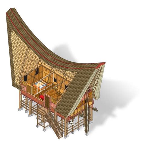 Tongkonan Toraja by Septa Inigopatria, via Behance | Cultural ...