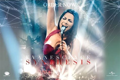 Evanescence anuncia o lançamento do novo DVD, “Synthesis Live”, para o ...