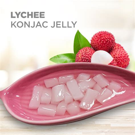 Lychee konjac Jelly – Boba Planet