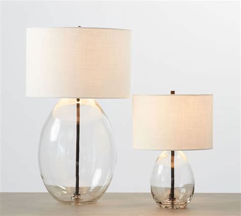 Bennett Recycled Glass Table Lamp | Pottery Barn