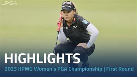 First Round Highlights | 2023 KPMG Women's PGA Championship - YouTube