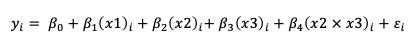 Writing out equation for linear mixed model - Cross Validated