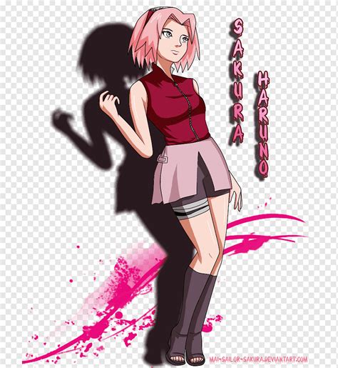 Sakura Haruno Anime Flor de cerejeira Sasori Naruto, Anime, Cabelo preto, fotografia, manga png ...