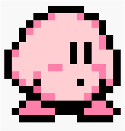 Kirby Png 8 Bit - Kirby's Adventure Kirby Sprite, Transparent Png - kindpng