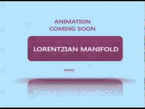 Lorentzian Manifold - YouTube