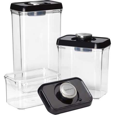 Fresh Edge 6-Piece Vacuum Sealed Food Storage Containers - 15356086 ...