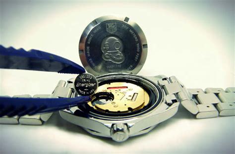 Watch Battery Replacement - Tag Heuer