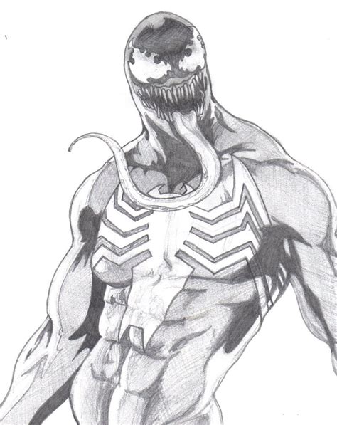 Venom Drawing at GetDrawings | Free download