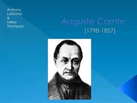 PPT - Auguste Comte PowerPoint Presentation, free download - ID:2261062