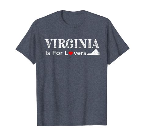 Vintage Virginia Is For The Lovers Gift For Men Women T Shirt