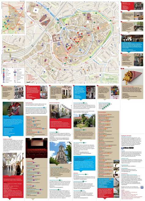 Large detailed tourist map of Amersfoort - Ontheworldmap.com