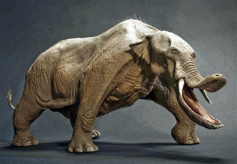 Platybelodon – an elephant without a trunk? | DinoAnimals.com