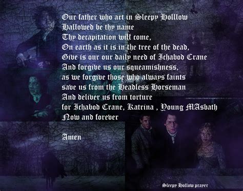 Sleepy Hollow Prayer - Ichabod Crane Sleepy Hollow Fan Art (26131271 ...